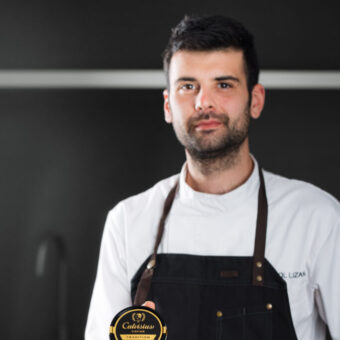 Chef Oriol Lizano ambassador calvisius barcelona